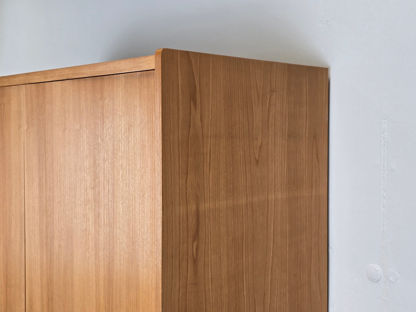 VINTAGE KLEIDERSCHRANK holz schrank rüster 1960er mid century