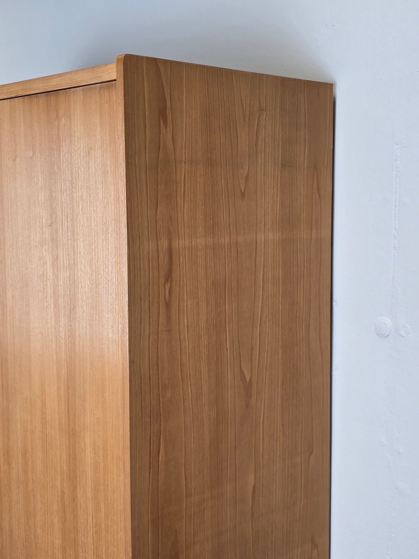 VINTAGE KLEIDERSCHRANK holz schrank rüster 1960er mid century