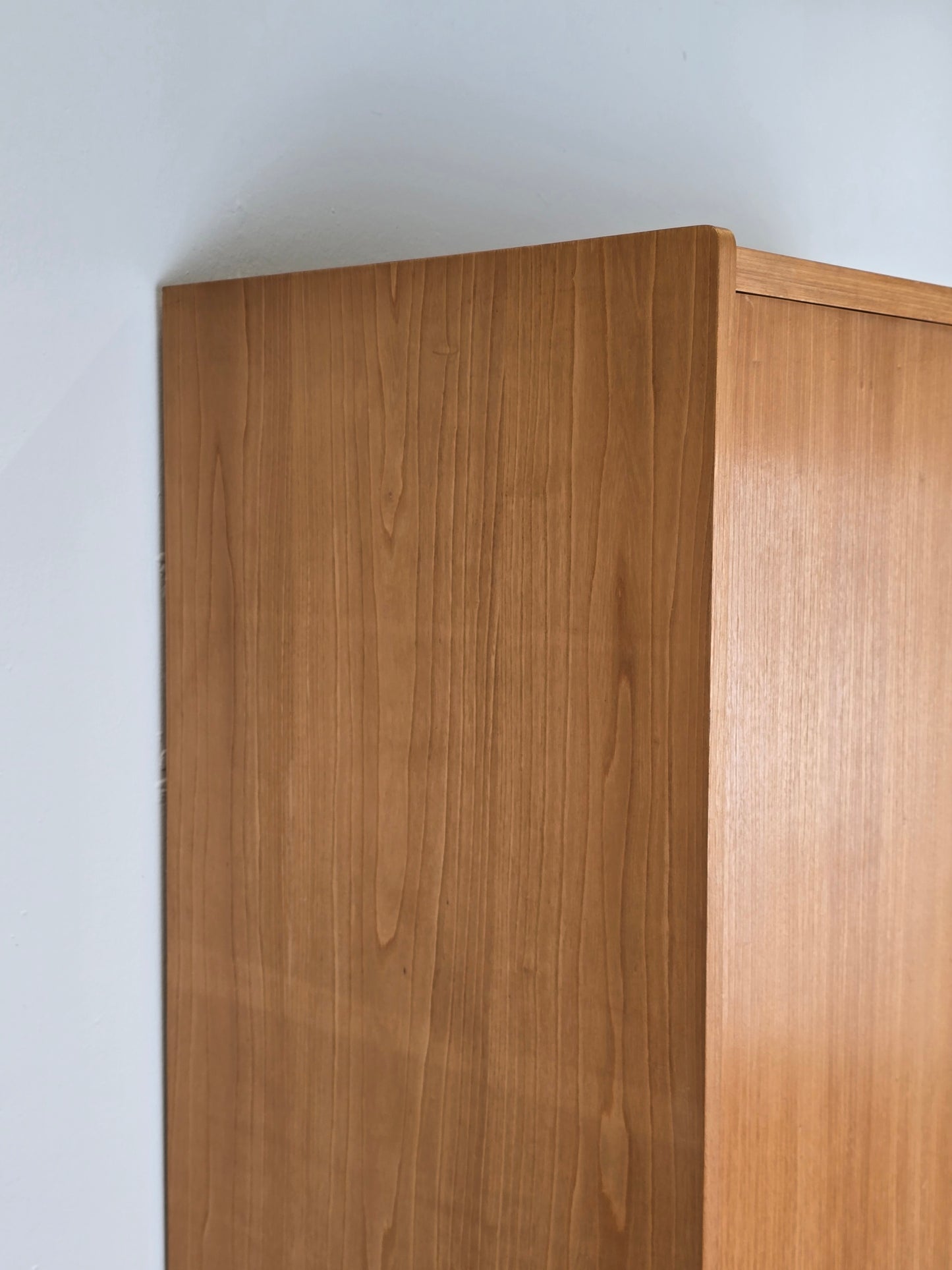 VINTAGE KLEIDERSCHRANK holz schrank rüster 1960er mid century