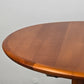 KIRSCHBAUM HOLZ ESSTISCH oval vintage kirsche esszimmer ausziehbar