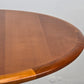 KIRSCHBAUM HOLZ ESSTISCH oval vintage kirsche esszimmer ausziehbar