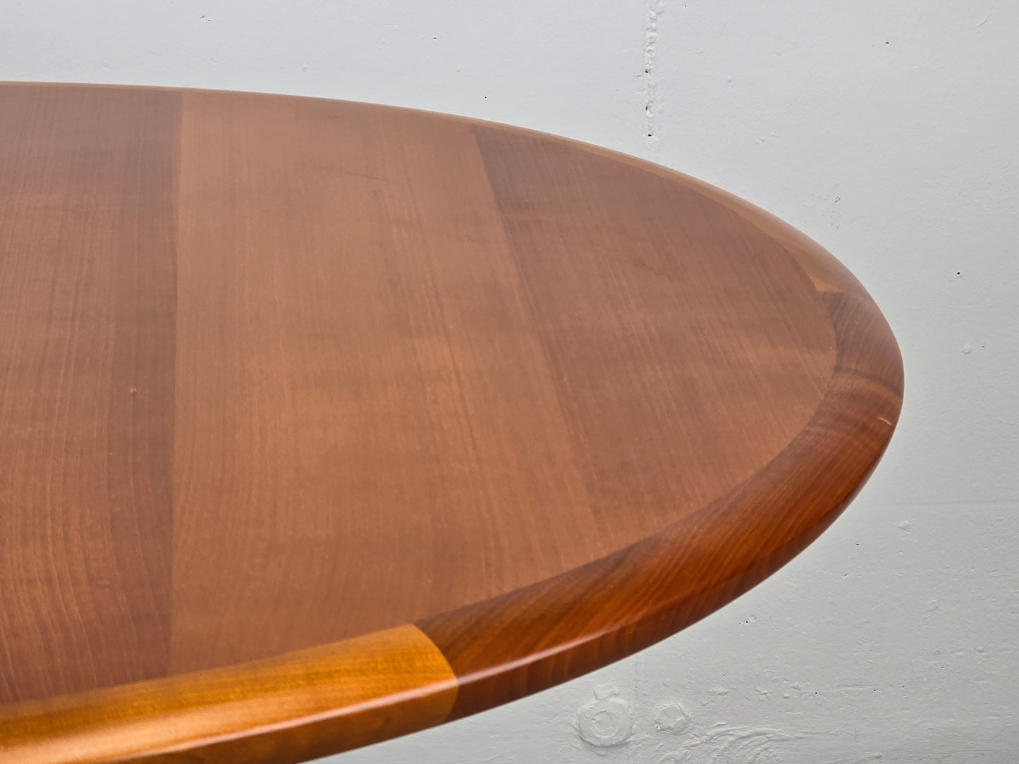 KIRSCHBAUM HOLZ ESSTISCH oval vintage kirsche esszimmer ausziehbar