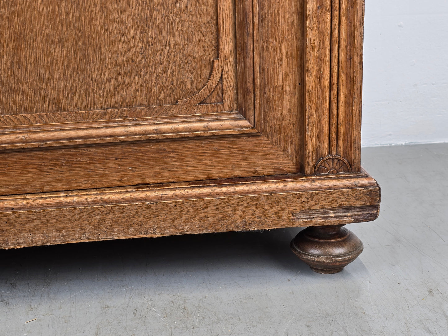 ANTIK KOMMODE sideboard eiche holz antike schubladen vintage vollholz massiv