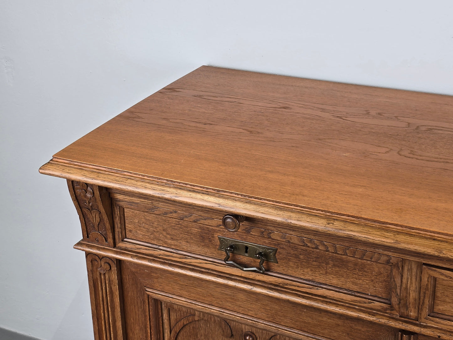 ANTIK KOMMODE sideboard eiche holz antike schubladen vintage vollholz massiv