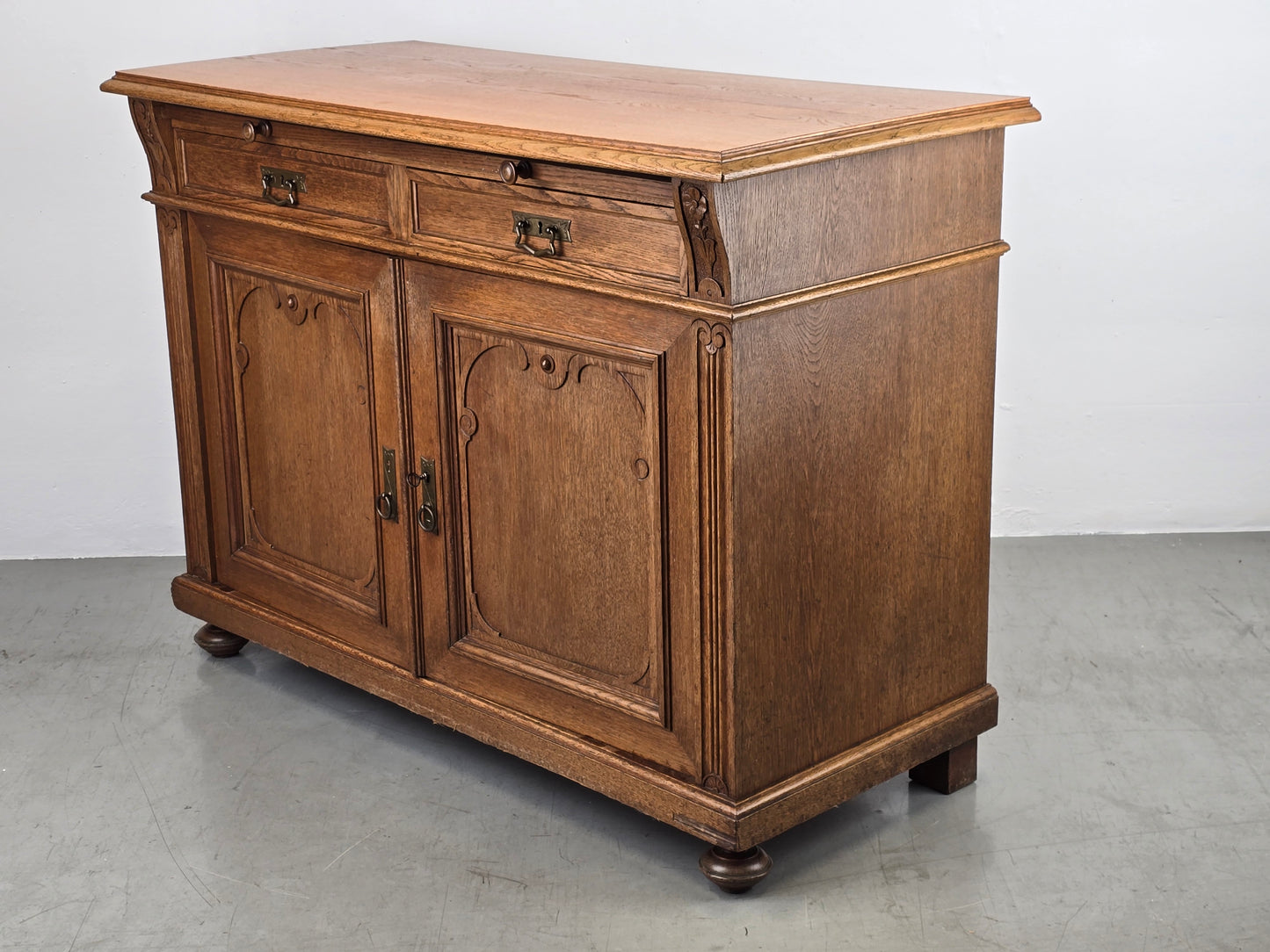 ANTIK KOMMODE sideboard eiche holz antike schubladen vintage vollholz massiv