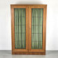 VINTAGE KLEIDERSCHRANK schrank vitrine nussbaum holz Küchenschrank Schuhregal geschier