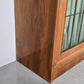 VINTAGE KLEIDERSCHRANK schrank vitrine nussbaum holz Küchenschrank Schuhregal geschier