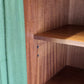 VINTAGE KLEIDERSCHRANK schrank vitrine nussbaum holz Küchenschrank Schuhregal geschier