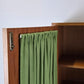 VINTAGE KLEIDERSCHRANK schrank vitrine nussbaum holz Küchenschrank Schuhregal geschier