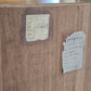 VINTAGE KLEIDERSCHRANK schrank vitrine nussbaum holz Küchenschrank Schuhregal geschier