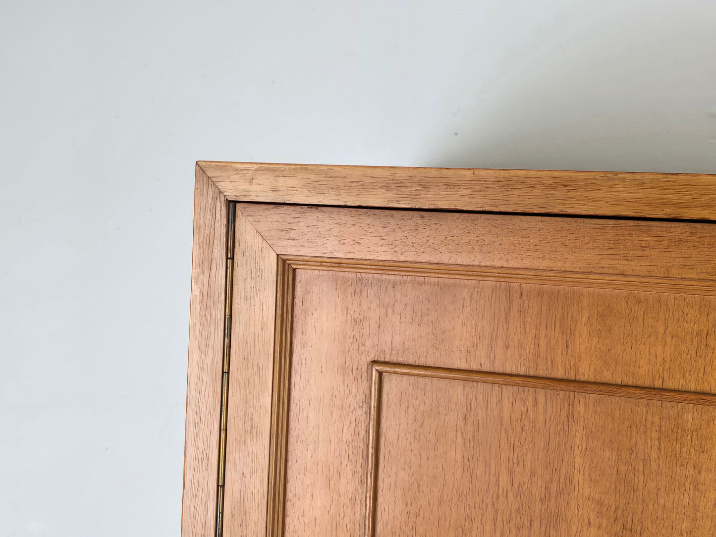 VINTAGE KLEIDERSCHRANK schrank nussbaum holz schmal Küchenschrank