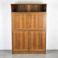 VINTAGE SEKRETÄR schrank bar nussbaum holz minibar vitirne