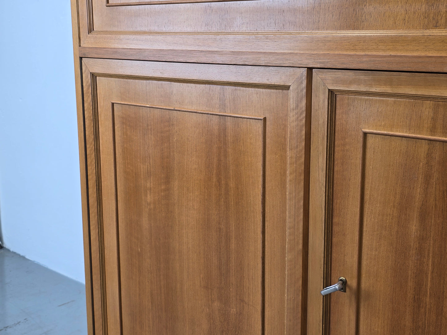 VINTAGE SEKRETÄR schrank bar nussbaum holz minibar vitirne