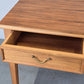 VINTAGE ESSTISCH schreibtisch tisch holz nussbaum antik schubladen