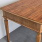 VINTAGE ESSTISCH schreibtisch tisch holz nussbaum antik schubladen
