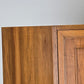 VINTAGE ECK KLEIDERSCHRANK schrank eckschrank nussbaum holz