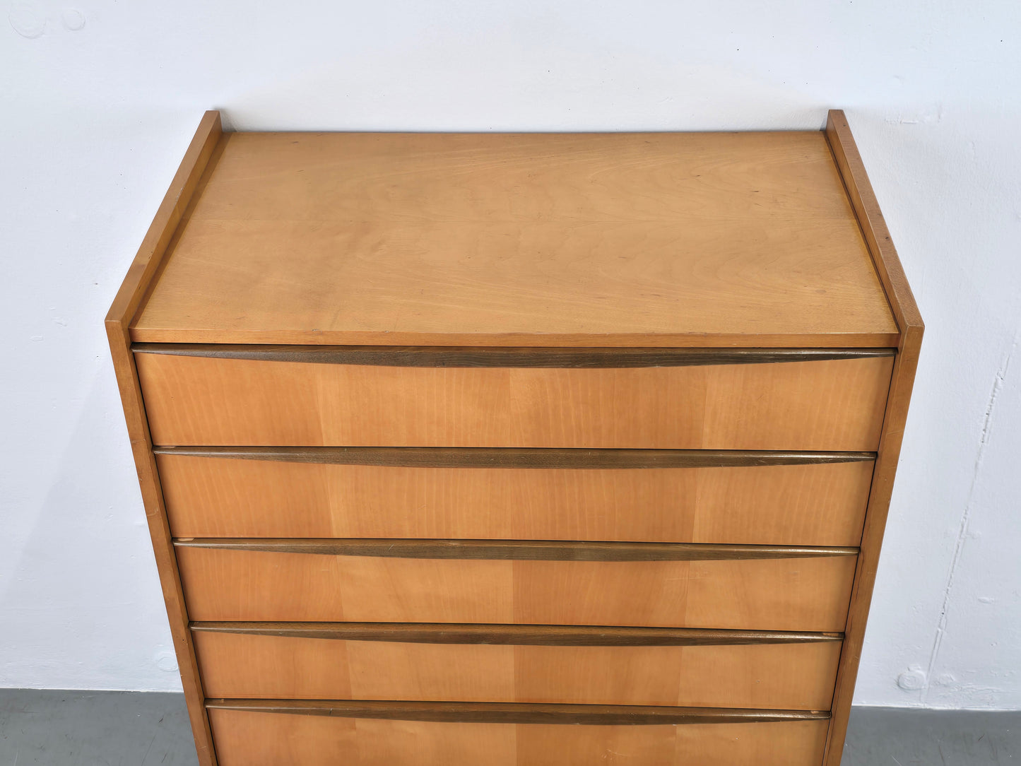 MID CENTURY SCHUBLADEN KOMMODE kleider vintage 1960er wäscheschrank