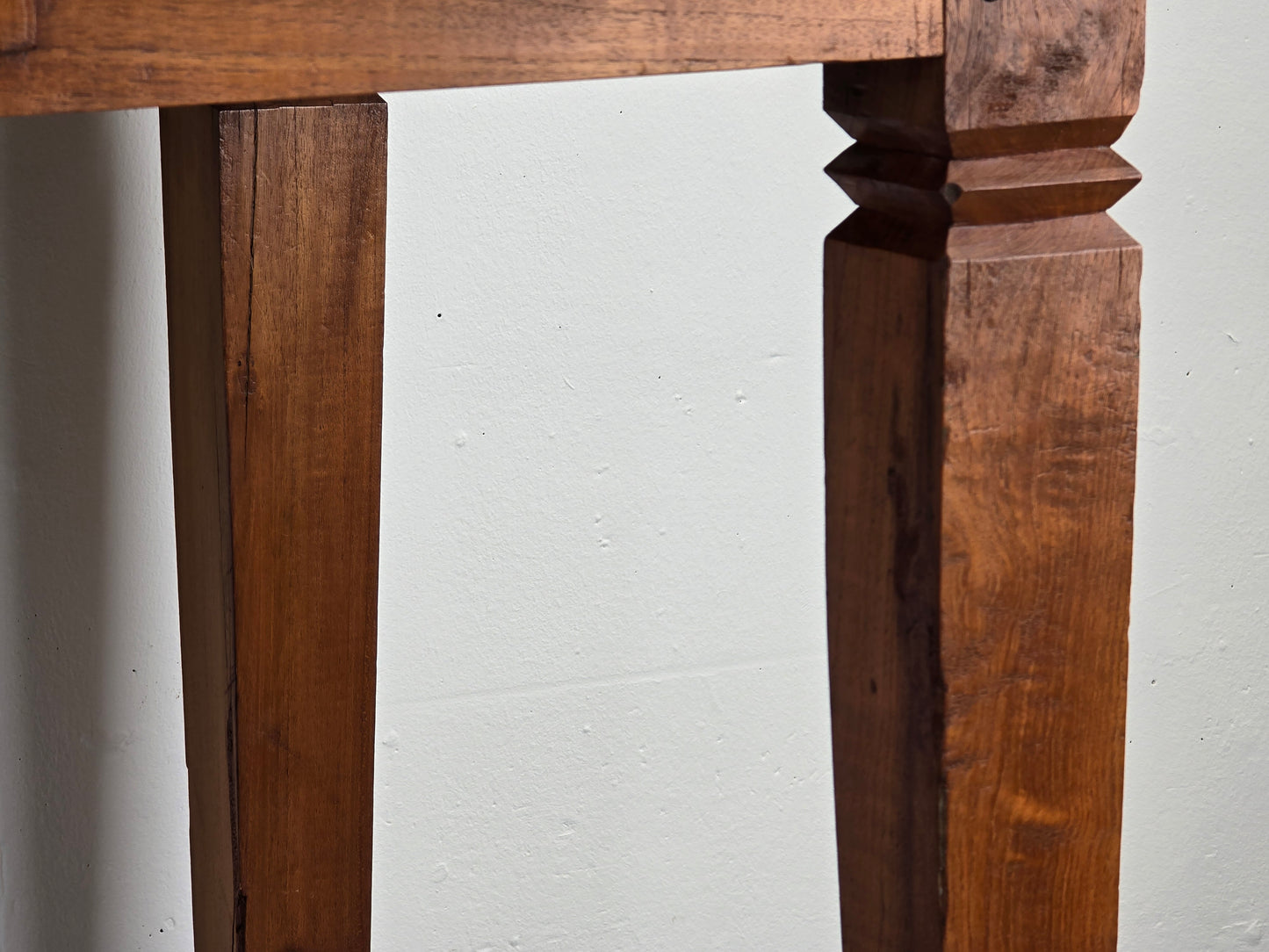 ANTIKER ESSTISCH tafel schreibtisch tisch massivholz tisch vintage schubladen
