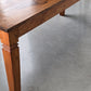 ANTIKER ESSTISCH tafel schreibtisch tisch massivholz tisch vintage schubladen