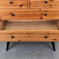 VINTAGE SCHUBLADEN KOMMODE holz vollholz wäscheschrank schlafzimmer