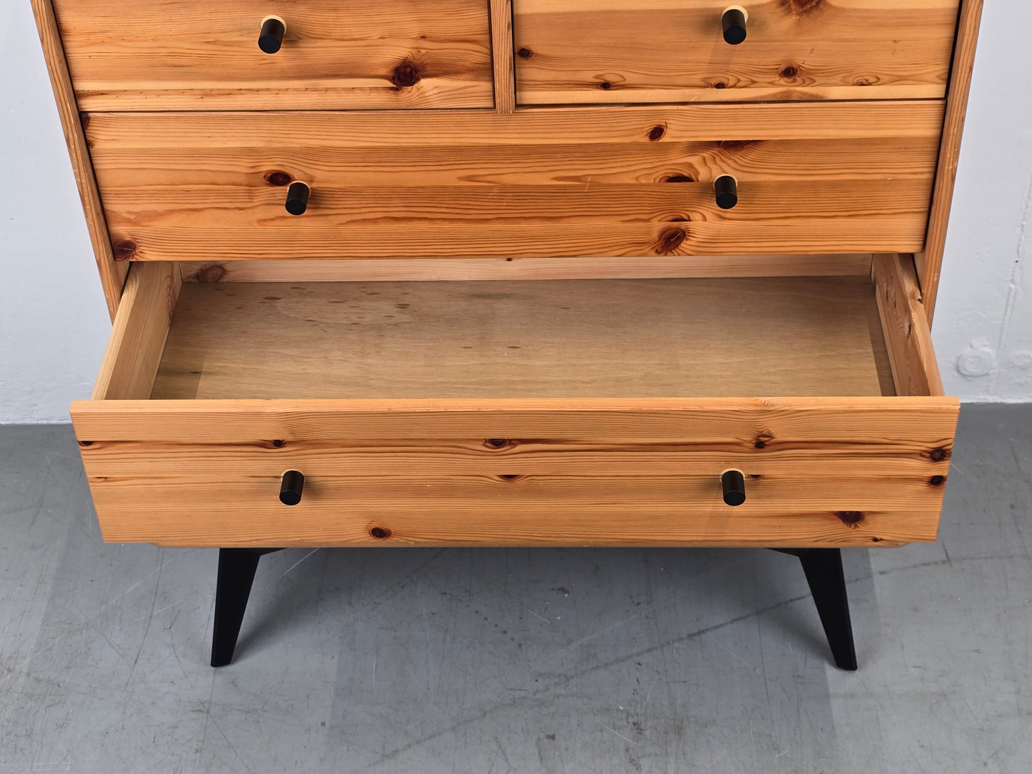 VINTAGE SCHUBLADEN KOMMODE holz vollholz wäscheschrank schlafzimmer