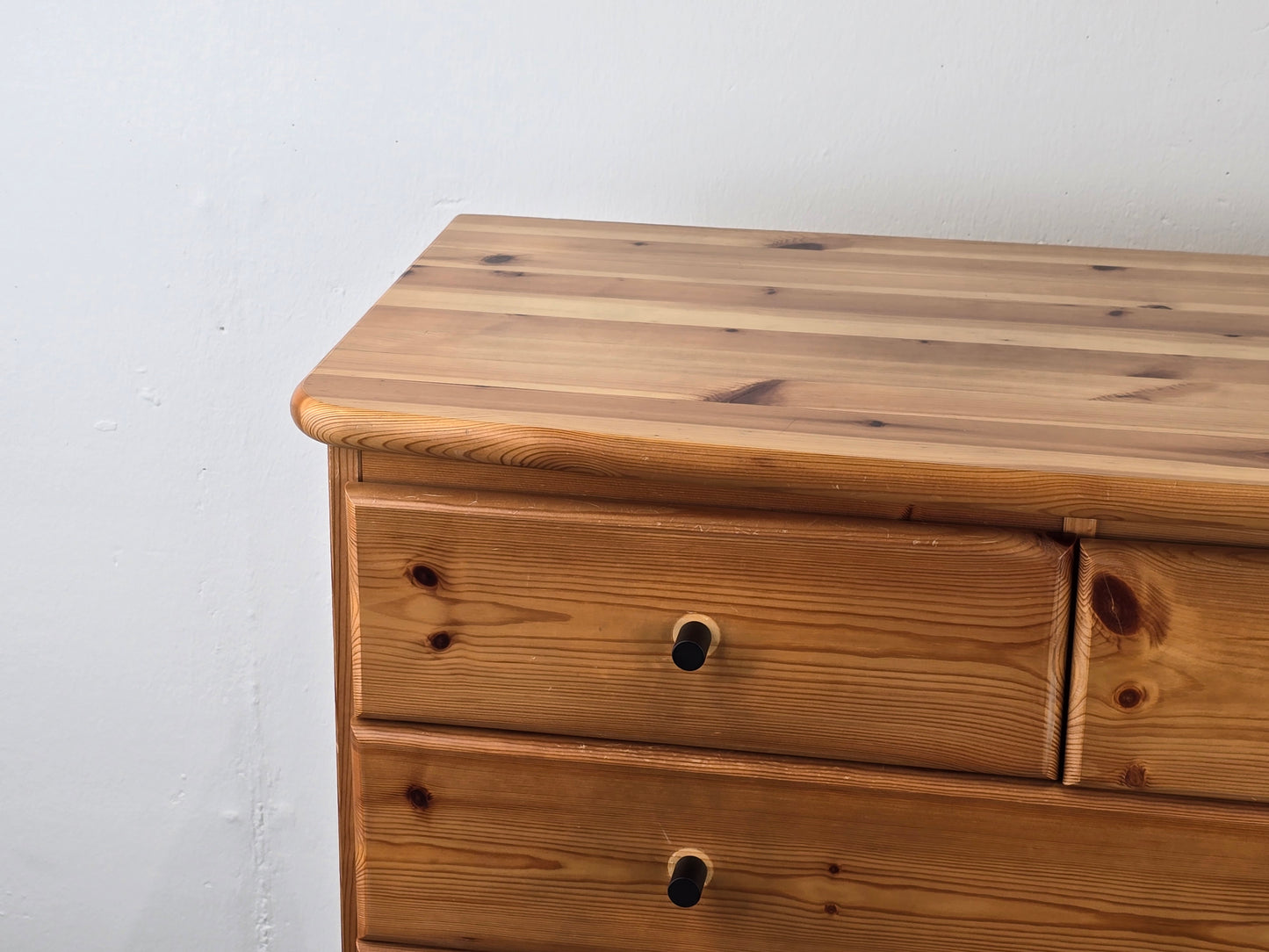 VINTAGE SCHUBLADEN KOMMODE holz vollholz wäscheschrank schlafzimmer kiefer