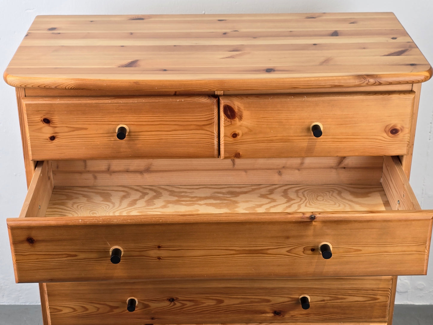 VINTAGE SCHUBLADEN KOMMODE holz vollholz wäscheschrank schlafzimmer kiefer