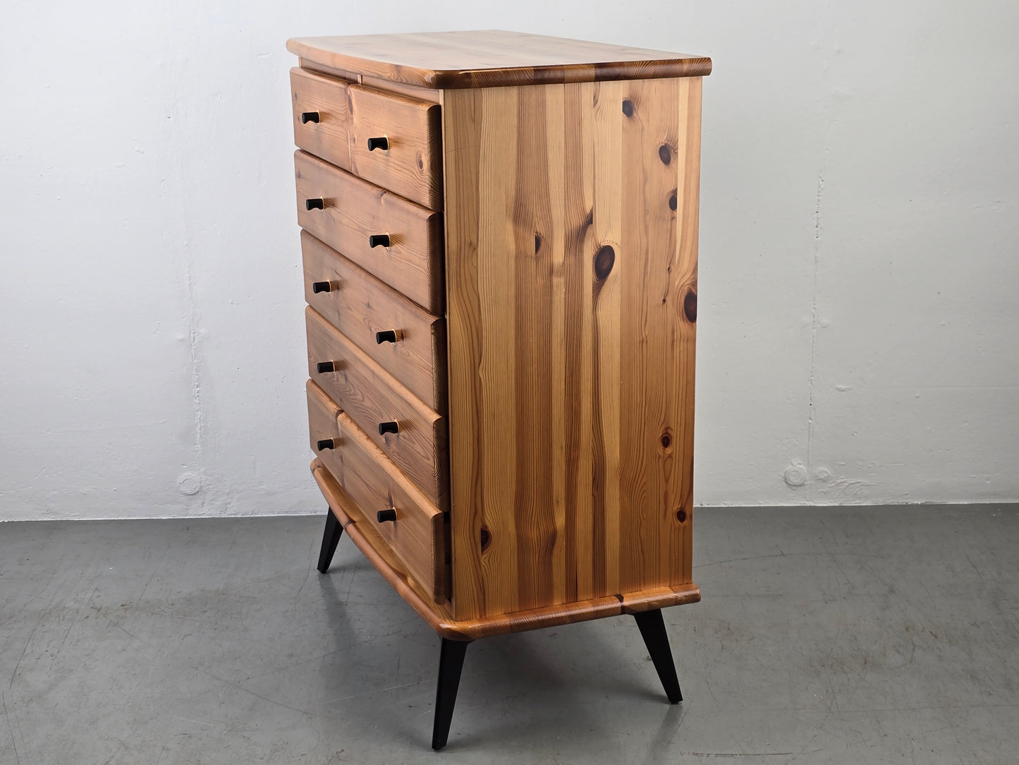 VINTAGE SCHUBLADEN KOMMODE holz vollholz wäscheschrank schlafzimmer kiefer