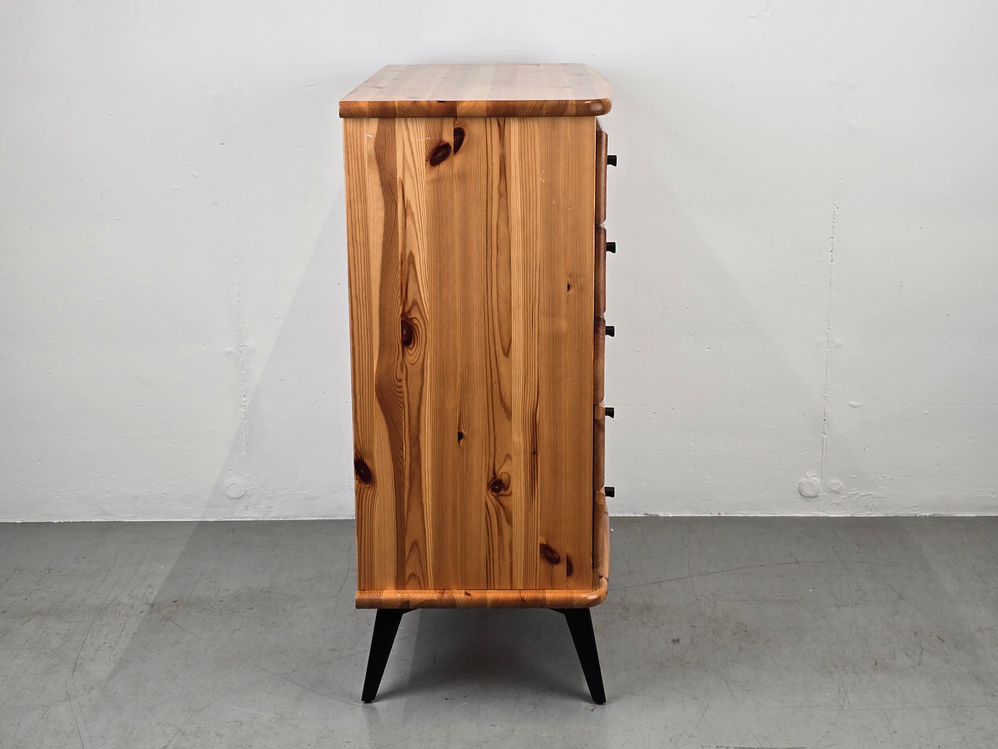 VINTAGE SCHUBLADEN KOMMODE holz vollholz wäscheschrank schlafzimmer kiefer