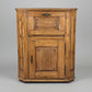 ANTIKE KOMMODE eckkommode schrank eckschrank vintage münz einwurf versteck