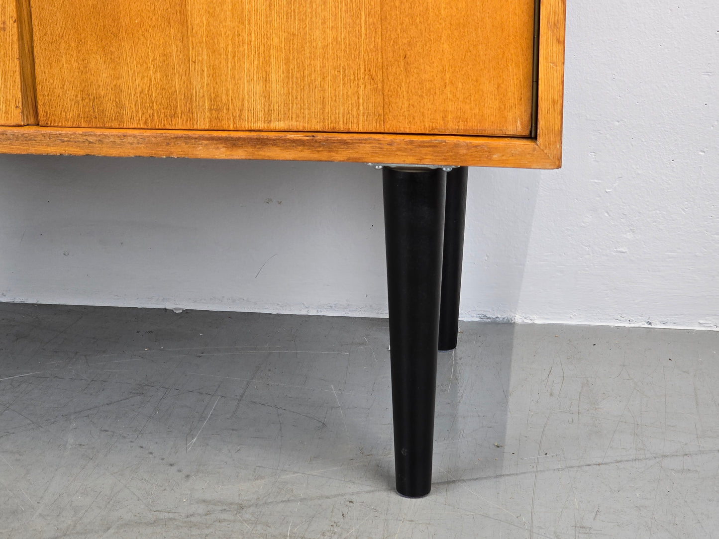 MUSTERRING KOMMODE minibar bar sideboard holz vintage rüster mid century