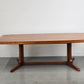ILSE TISCH couchtisch esstisch schreibtisch vintage holz nussbaum mid century