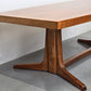 ILSE TISCH couchtisch esstisch schreibtisch vintage holz nussbaum mid century