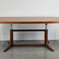 ILSE TISCH couchtisch esstisch schreibtisch vintage holz nussbaum mid century
