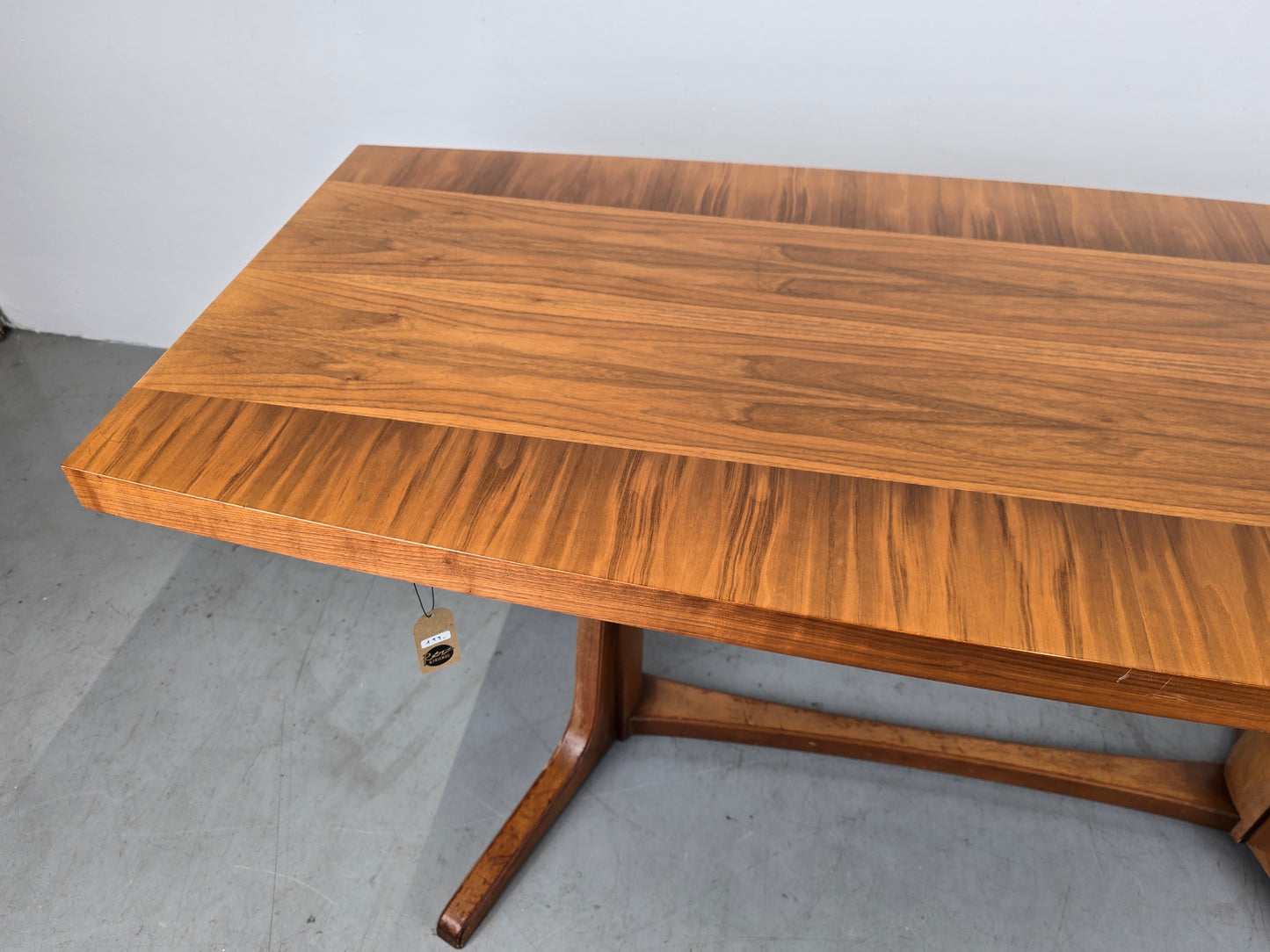 ILSE TISCH couchtisch esstisch schreibtisch vintage holz nussbaum mid century