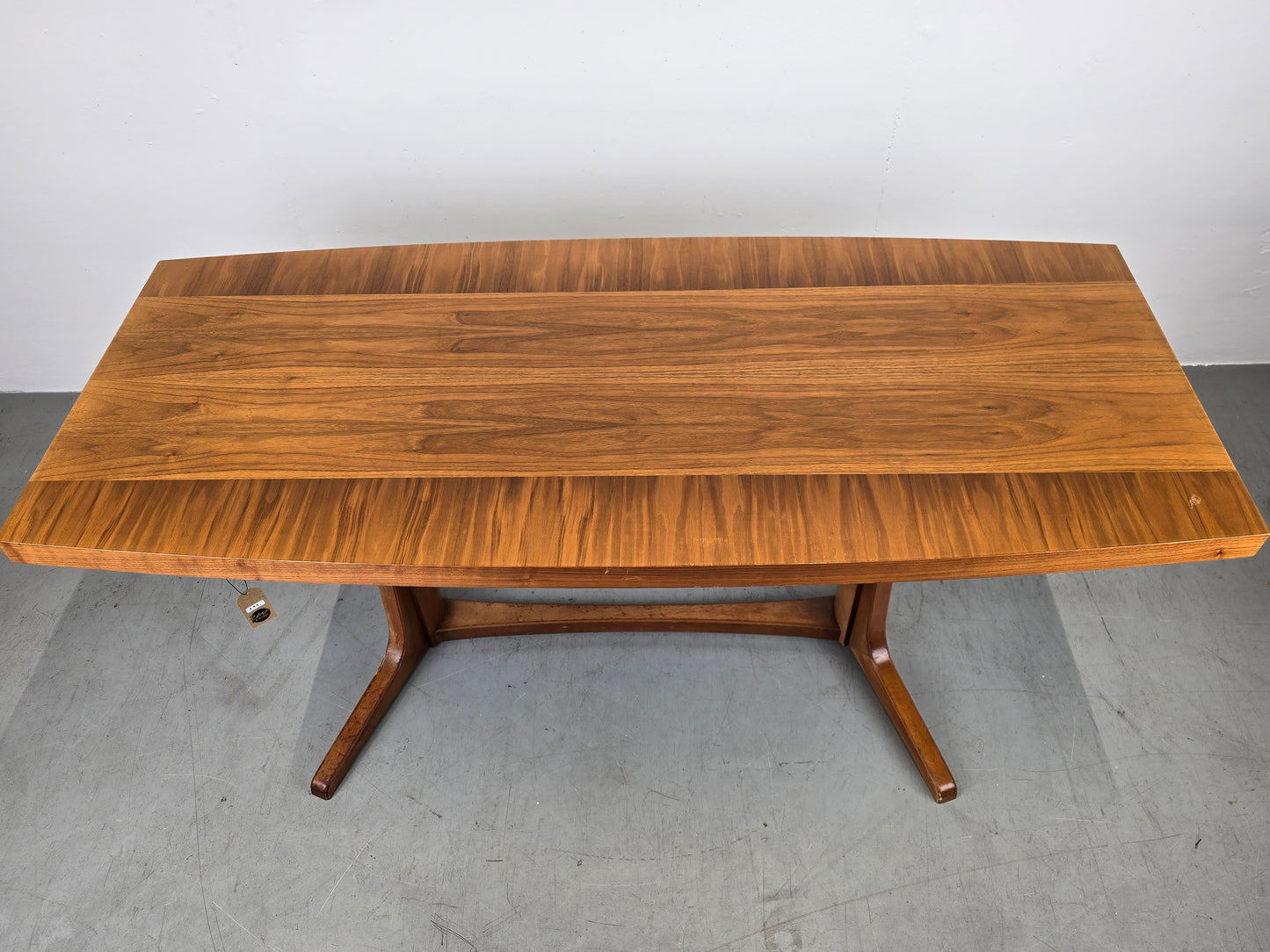 ILSE TISCH couchtisch esstisch schreibtisch vintage holz nussbaum mid century
