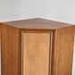 VINTAGE ECKSCHRANK kleiderschrank 1950er holz schrank eck kommode