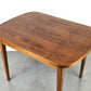 VINTAGE ESSTISCH nussbaum holz tisch küche schreibtisch esszimmer mid century
