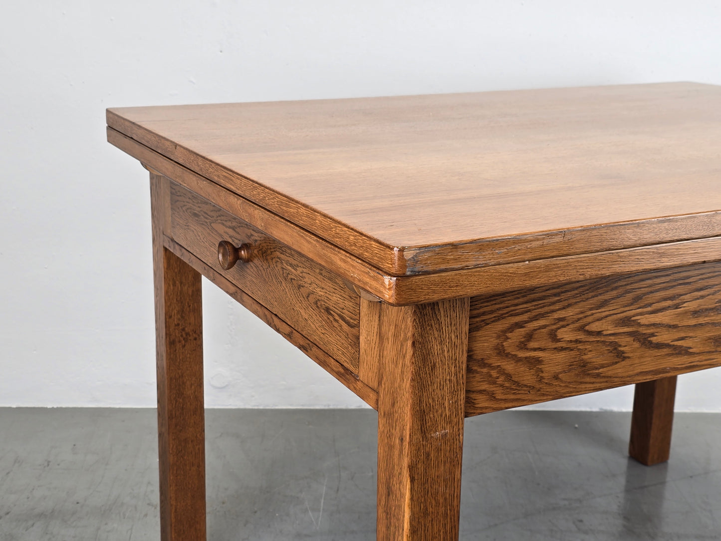 ANTIKER ESSTISCH EICHE eichenholz küche esszimmer schreibtisch vintage werkbank