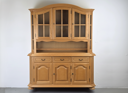 VINTAGE BÜFFET bauernschrank schrank küche vitrine holz buffet eiche