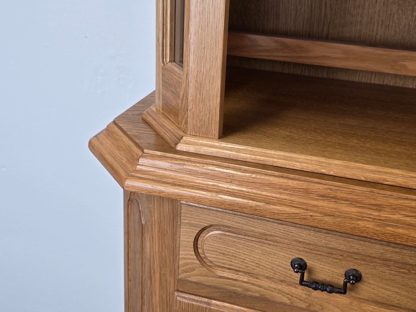 VINTAGE BÜFFET bauernschrank schrank küche vitrine holz buffet eiche
