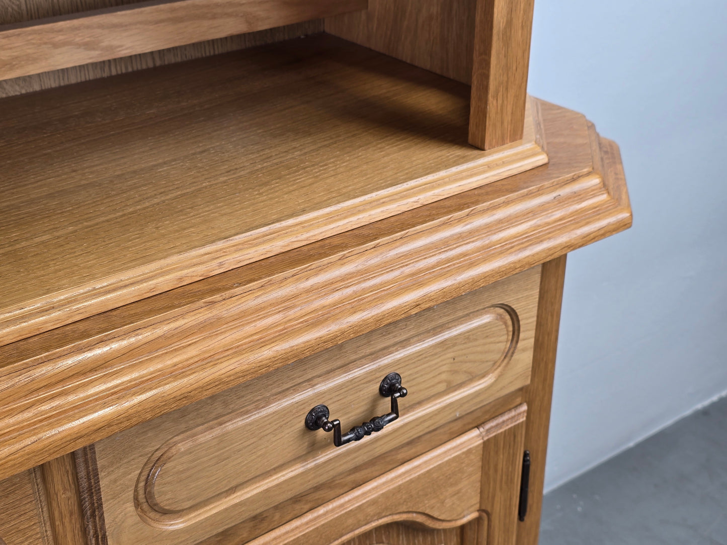 VINTAGE BÜFFET bauernschrank schrank küche vitrine holz buffet eiche