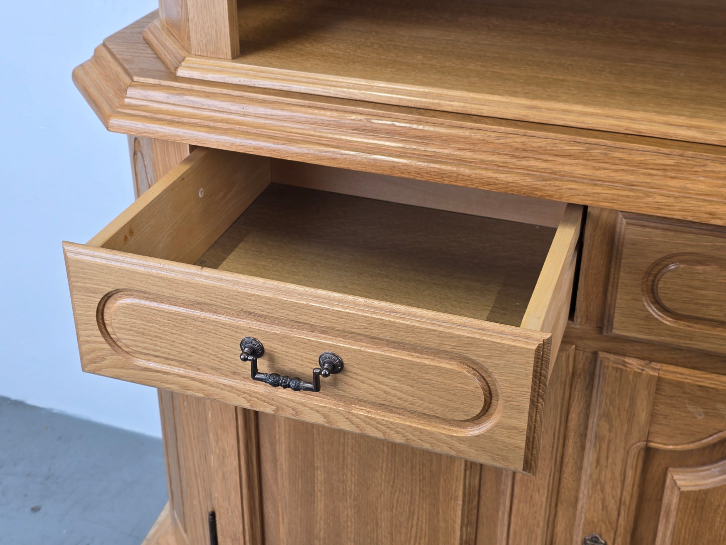 VINTAGE BÜFFET bauernschrank schrank küche vitrine holz buffet eiche