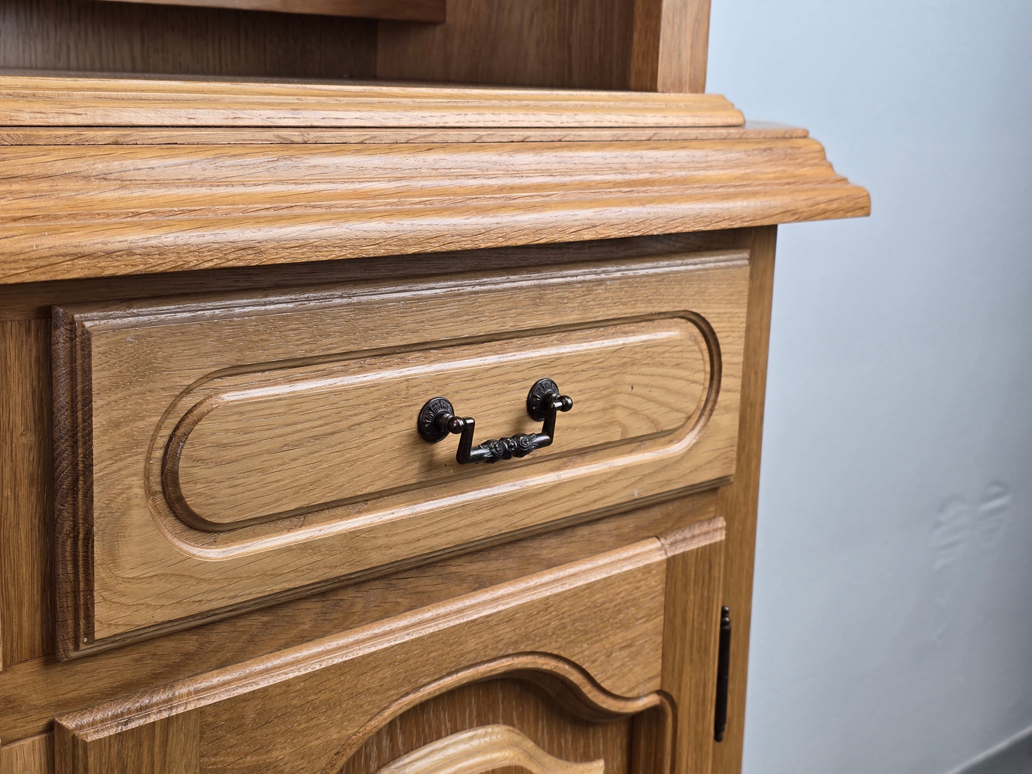 VINTAGE BÜFFET bauernschrank schrank küche vitrine holz buffet eiche