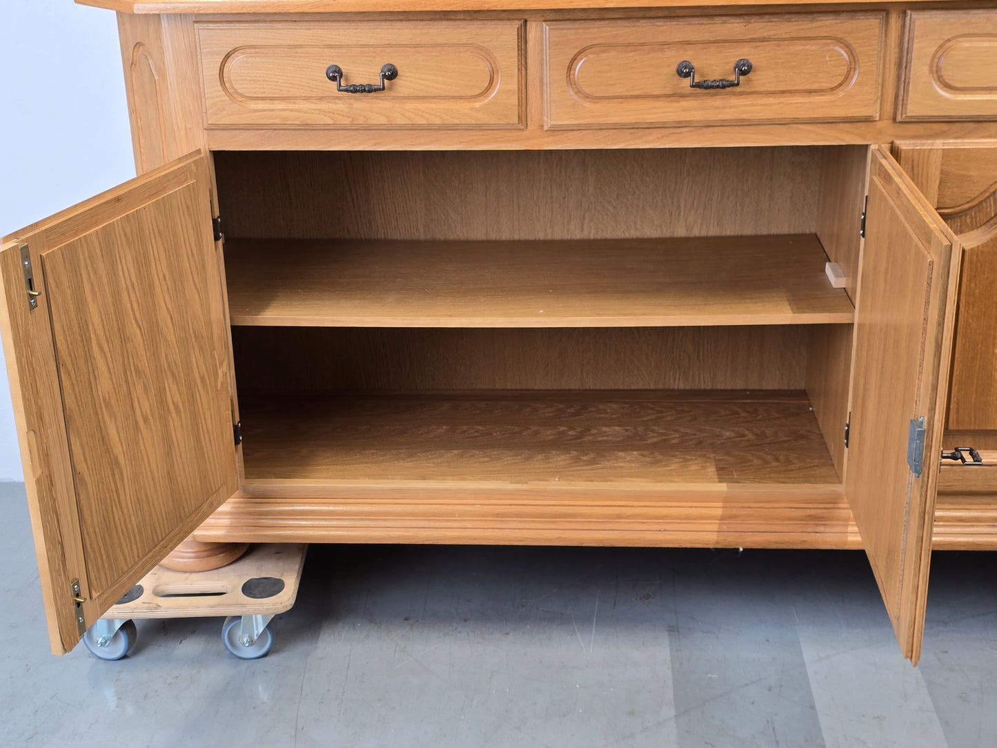 VINTAGE BÜFFET bauernschrank schrank küche vitrine holz buffet eiche