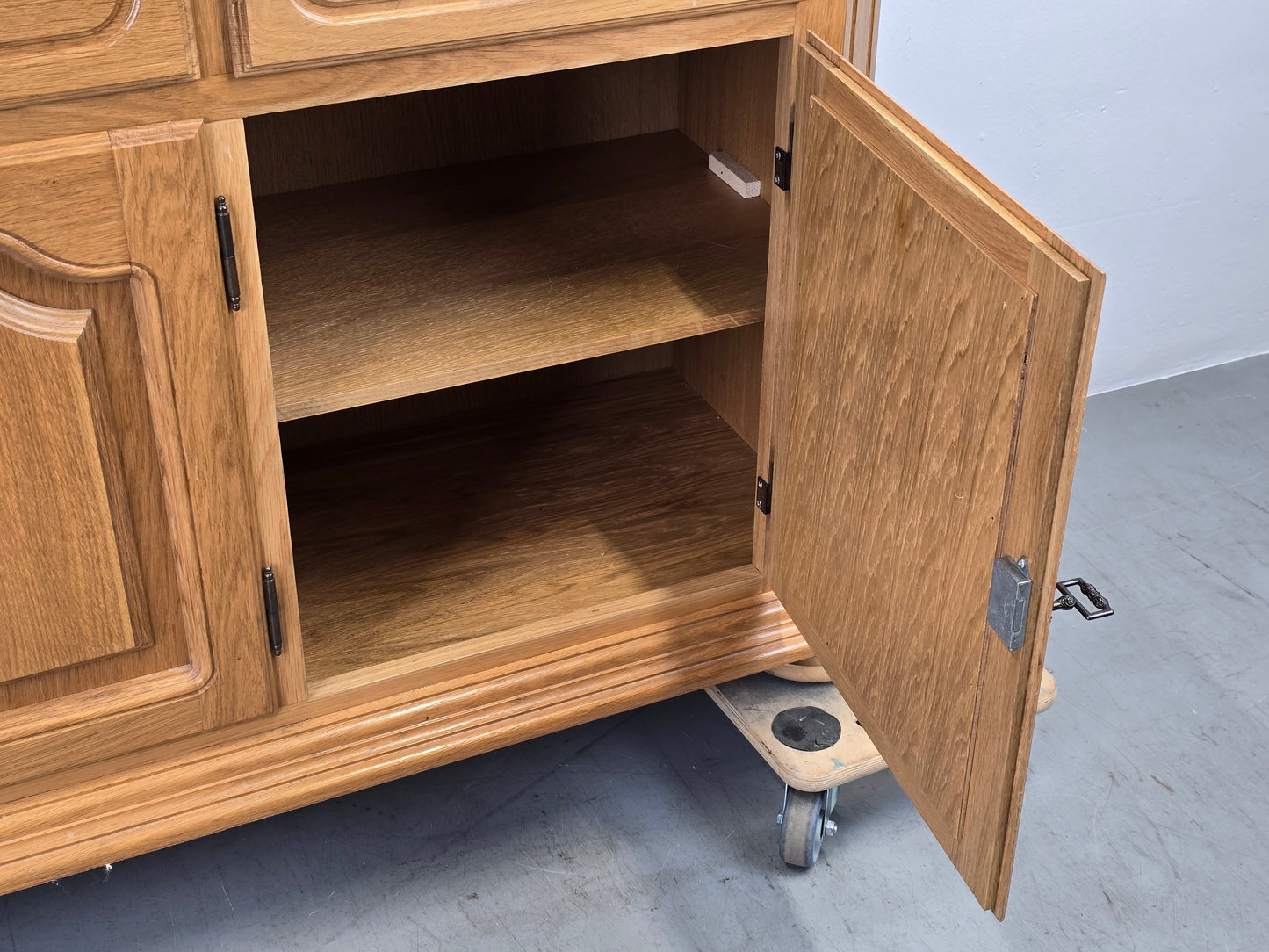 VINTAGE BÜFFET bauernschrank schrank küche vitrine holz buffet eiche