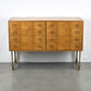 MID CENUTRY SIDEBOARD vintage kommode schubladen holz tv board