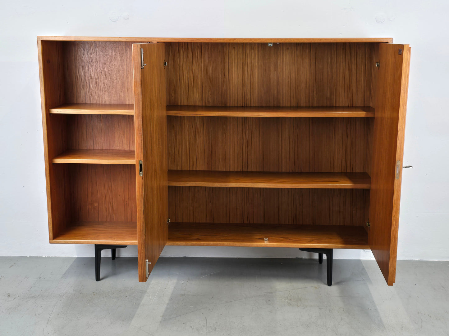 DÄNISH TEAK SIDEBOARD highboard tv board kommode vintage mid century denmark