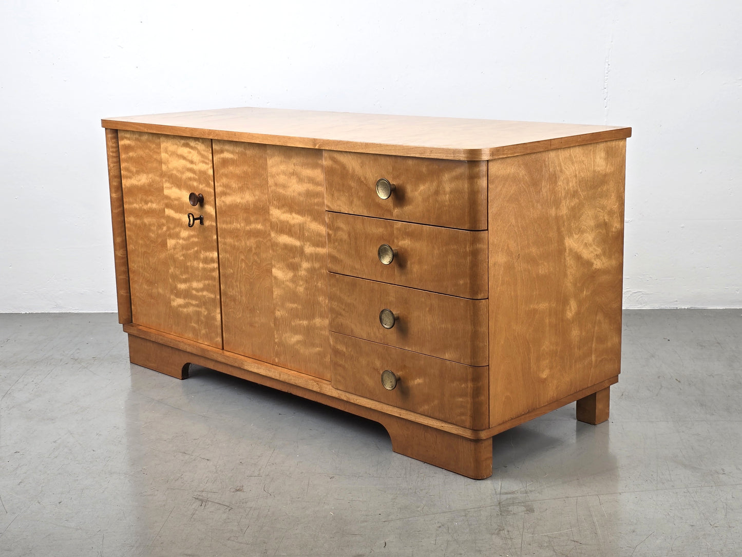 MID CENUTRY SIDEBOARD vintage kommode schubladen holz tv board
