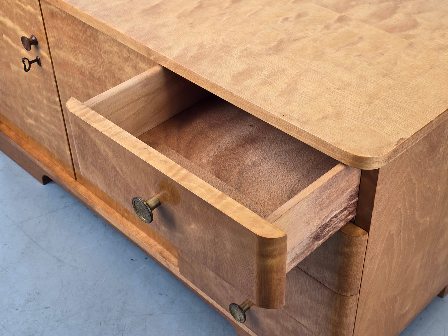 MID CENUTRY SIDEBOARD vintage kommode schubladen holz tv board